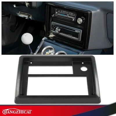 Fit For 1981-1988 El Camino Monte Carlo GMC Caballero Radio Bezel Plate Trim - Image 1 of 4