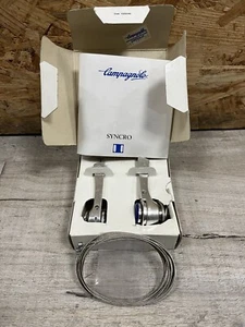 NOS NIB Campagnolo Kit Comandi Syncro 2 8 Speed C-Record Shifters - Foto 1 di 4