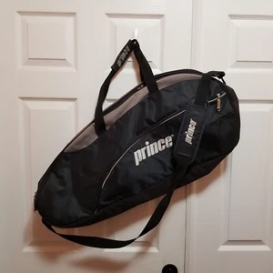 PRINCE 2 Racket Tennis 2 Shoes Carrying Travel Bag Case Shoulder Strap Pockets - Picture 1 of 6