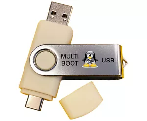 Linux Best OS Collection Set 6-in-1 Bootable Install Live USB Thumb Drive Stick - Picture 1 of 10