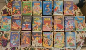 20 Walt Disney's Original Animated Classic Home Video Black Diamond Collection - Imagen 1 de 9