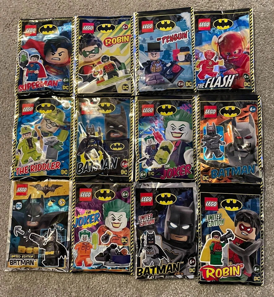 LEGO DC Mini Figure Pack Limited Edition Foil Pack - YOU PICK - Image 1 of 1