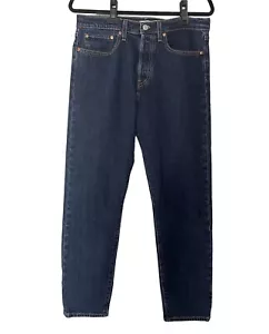 Jeans donna Levi's TG 30 zeppa denim premium con bottone grande E Fly - Foto 1 di 7
