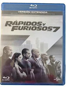 Rápidos y furiosos 7 (Fast & Furious 7) Blu-ray, 2015 - Vin Diesel - Picture 1 of 2