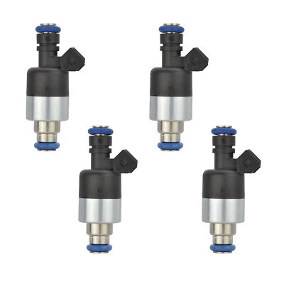 4pcs Fuel Injectors for 1998-2000 Chevrolet S10 GMC Isuzu Pontiac 1993-95 Saturn - Image 1 of 4