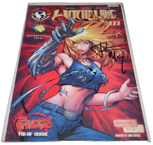 WITCHBLADE #111 Signed RON MARZ VERY RARE WIZARD WORLD TEXAS VARIANT - Picture 1 of 1
