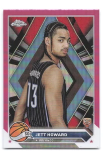 2023-24 Topps Cromo Magenta Rifrattore Rookie Jett Howard ##6 - Foto 1 di 2