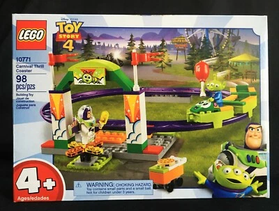 LEGO 10771 "Toy Story 4" CARNAVAL THRILL COASTER RETIRADO NUEVO SELLADO Foto 1 de 4