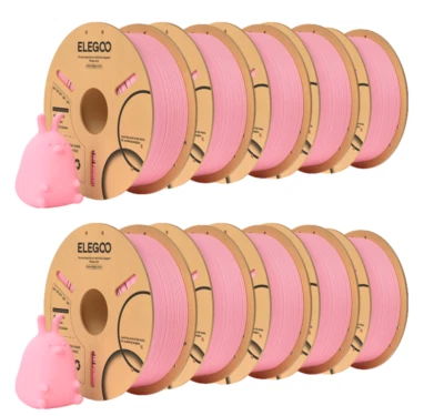 Impresora 3D ELEGOO FDM Filamento PLA 1,75 mm Paquetes 10 Rollos 1KG Lote Mixto 10KG  Foto 1 de 4