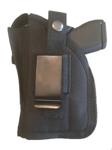 Gun holster with attached magazine pouch for Colt with laser - Picture 1 of 3