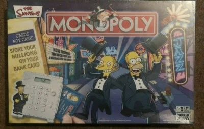 Monopoly The Simpsons Electronic Banking Edition Board Game - Image 1 of 4