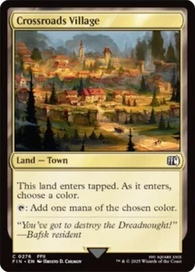 x4 NM (Playset) Crossroads Village, MTG, Final Fantasy, Magic the Gathering, 276 - Picture 1 of 1