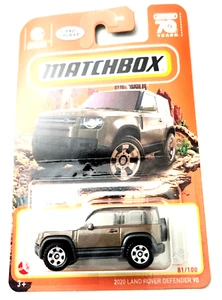Matchbox 2020 Land Rover Defender 90 Brown #81 81/100 - 2023 Basic - Picture 1 of 2