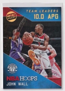 2015-16 Panini NBA Hoops - Team Leaders - Artist Proof Holo #10 - John Wall /99 - Picture 1 of 2