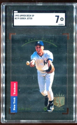 Upper Deck #279 1993 Derek Jeter SGC 7 Foto 1 de 2