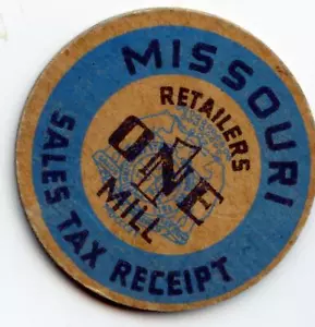 Sales Tax: Missouri Retailers 1 Mill - Picture 1 of 2