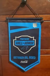 2 Panthers Hall of Honor Banners NFL Official Seal October 29, 2023 - Picture 1 of 2