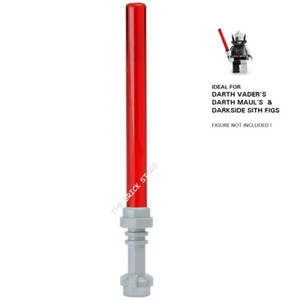 1 X OFFICIAL LEGO - STAR WARS LIGHTSABERS - LBG HILT / TRANS RED - FAST - NEW - Picture 1 of 1