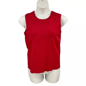 Camiseta sin mangas tejida Laura Ashley para mujer talla XL cuello redondo - Imagen 1 de 11