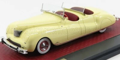 resin-modelcar 1/43 CHRYSLER NEWPORT DUAL COWL PHAETON LEBARON  1941 - yellow - Image 1 of 2