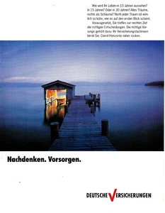 3w21464/ Alte Reklame aus 1994 – Deutsche Versicherungen - Bild 1 von 1
