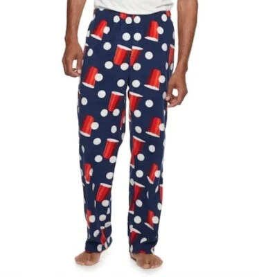 BEER PONG Pijama Para Hombre Extra Grande XL NUEVO Rojo Copa JUEGO Pantalones para Dormir Nuevo con Etiquetas Foto 1 de 4