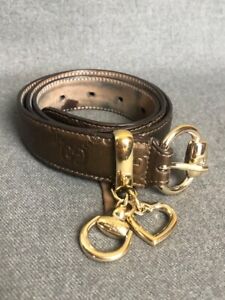 Vintage Gucci Belt, Real Leather, Retro Belt