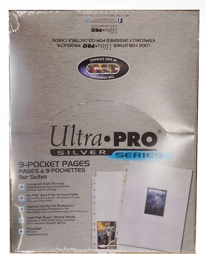 Ultra Pro 9-Pocket Pages Silver Series - Bild 1 von 1