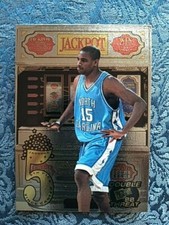 1998 PRESS PASS VINCE CARTER ROOKIE DOUBLE JACKPOT #J2B/4