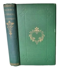 PAXTON'S BOTANICAL DICTIONARY - British Plants /Inscribed by Lord Lindsey / 1868 - Picture 1 of 23