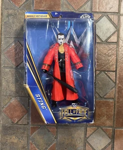 Mattel WWE Elite STING Hall of Fame Series Figure Flashback Exclusive Red - Picture 1 of 2