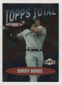 2002 Topps Total Topps #TT05 Barry Bonds San Francisco Giants BV$5 Insert #5 - Picture 1 of 1