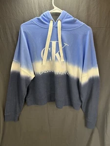 Calvin Klein blau Ombré Kapuzenpullover Verkauf Geschenk Winter Trending ootd Rabatt -a234k - Bild 1 von 4