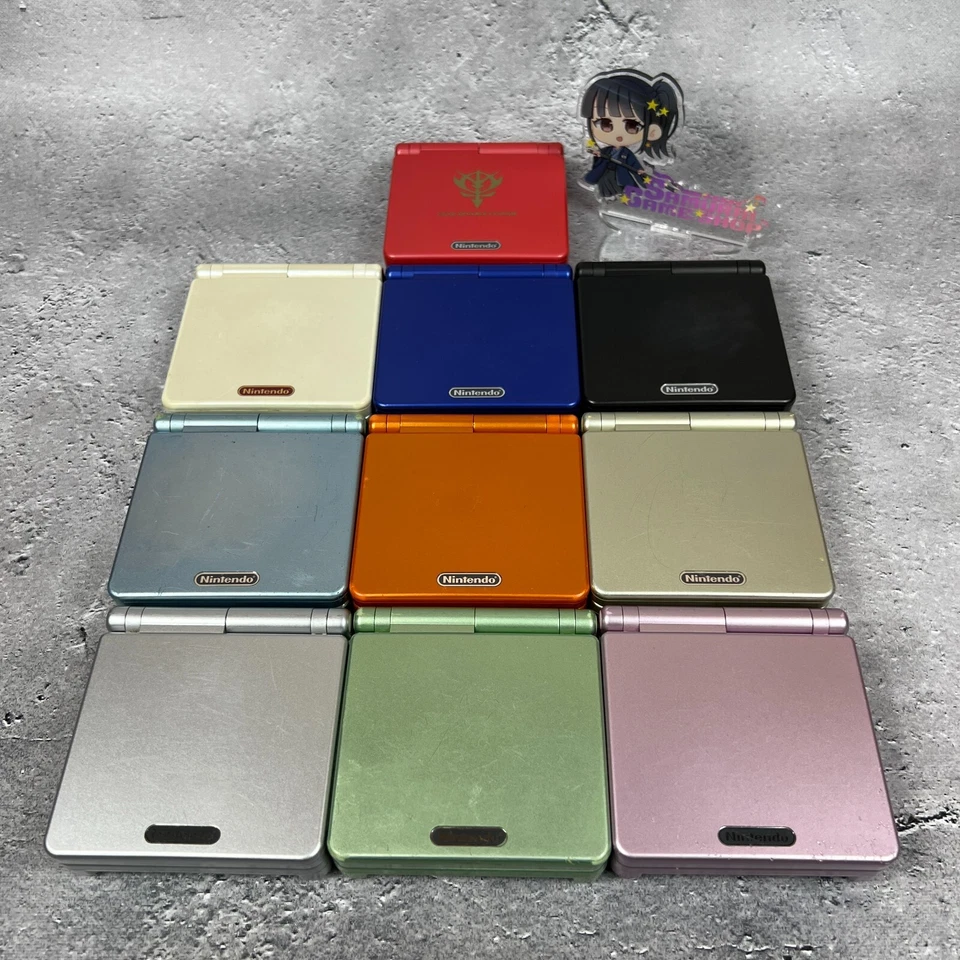 Nintendo Game Boy Advance SP Console Only Various Select Colors Japanese Edition - Image 1 of 4
