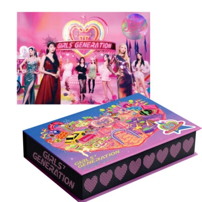 GIRLS' GENERATION SNSD 7th Album [FOREVER 1] CD+P.Book+P.Card+etc+F.Poster+Gift Foto 1 de 4