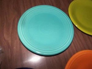 FIESTA WARE Green HLC 7 1/4" Bread Dessert Plate - Picture 1 of 1