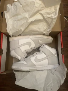 Size 10 - Nike Dunk High Vast Grey - Picture 1 of 7
