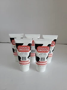 SET OF 5 Udderly Smooth Hand Cream and Body Lotion, 2 oz. - Picture 1 of 4