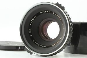 [Exc+5] Nikkor-P 75mm F/2.8 Lens For Bronica S2 Nikon Nippon Kogaku From JAPAN