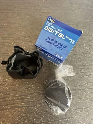 58mm Digital Vision Wide Angle Lens for Canon PowerShot G15 G16 Digital Camera - Image 1 of 4