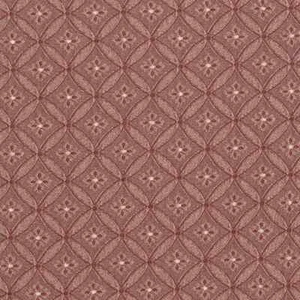 Elowen Granatrot Geometrisches Webmuster Polsterstoff Meterware - Bild 1 von 5