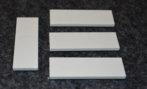 (4) 2x6 White Smooth Finishing Tile Bricks ~ NEW Lego Parts ~ - Picture 1 of 1