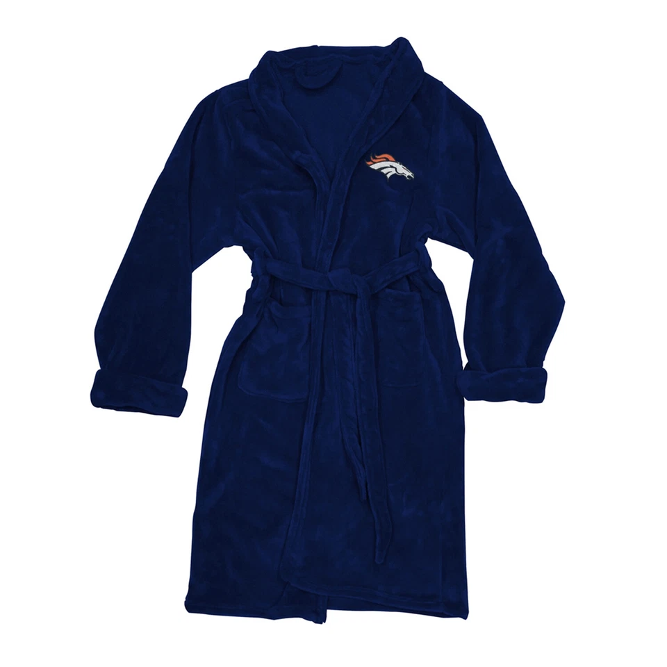 Denver Broncos NFL Northwest Silk Touch Bath Robe One Size Fits Most