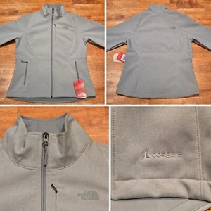 Chaqueta The North Face Apex Barrier Windwall Soft Shell Corsair para mujer grande gris - Imagen 1 de 20