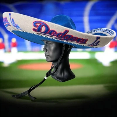 Sombrero Charro Mexicano de los Dodgers de Los Ángeles Sombrero Mariachi Adulto Unisex Talla Única Foto 1 de 4