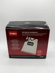 Toro Bottom-Zip Vacuum Bag 51503 Holds 1.5 Bushels *New - Picture 1 of 5
