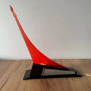 RARE Vintage Night Light, Rocket collectible Table lamp Cosmos COSMONAUTIKA USSR - Picture 1 of 13