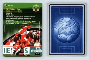 Slide In #76/80 Football Champions Tactics 2001-2 TCG Card - Picture 1 of 1