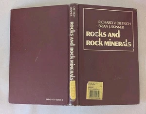 Rocks And Rock Minerals by Richard .V Dietrich & Brian j Skinner (1976 HC) - Picture 1 of 11