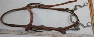 Myler Flat Shank with Sweet Iron Low Port Comfort Snaffle bit / Headstall 923253 - Picture 1 of 16